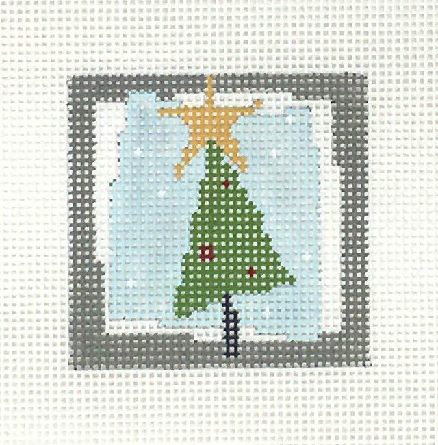 P-B-0018 - Christmas Tree Canvas Kit