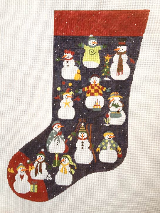 P-CH-001 - Snowman Stocking