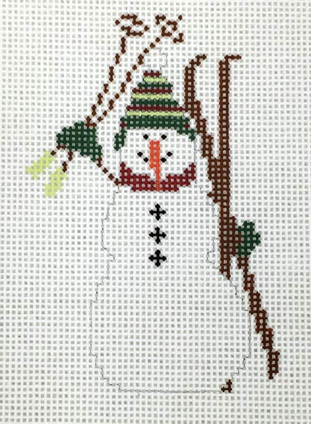 P-CHO-032 - Skiing Snowman