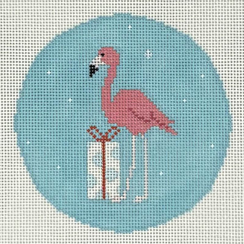 P-CHR-018 - Flamingo with Dots Package