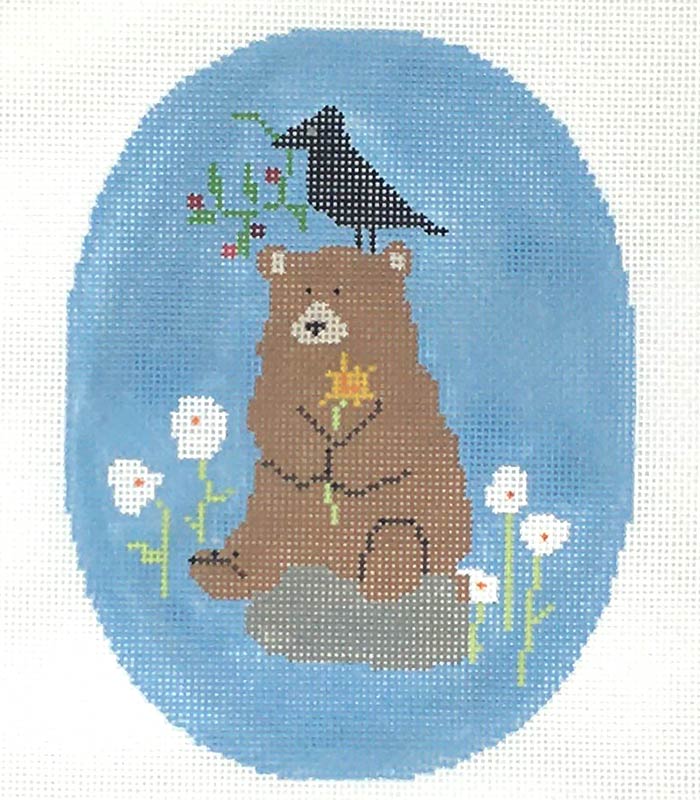 P-ET-040 - Meadow Bear Ornament