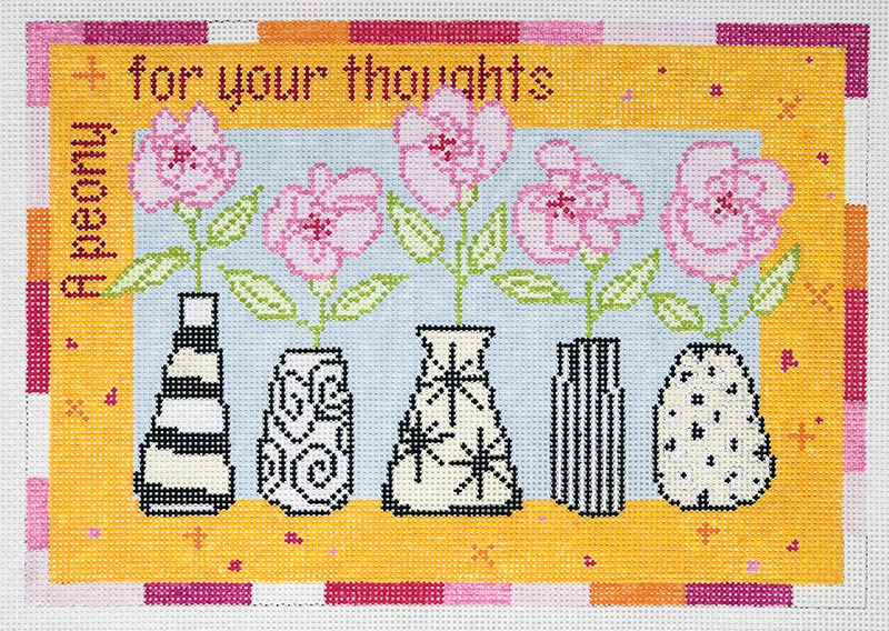 P-F-041 - Flowers and Vases