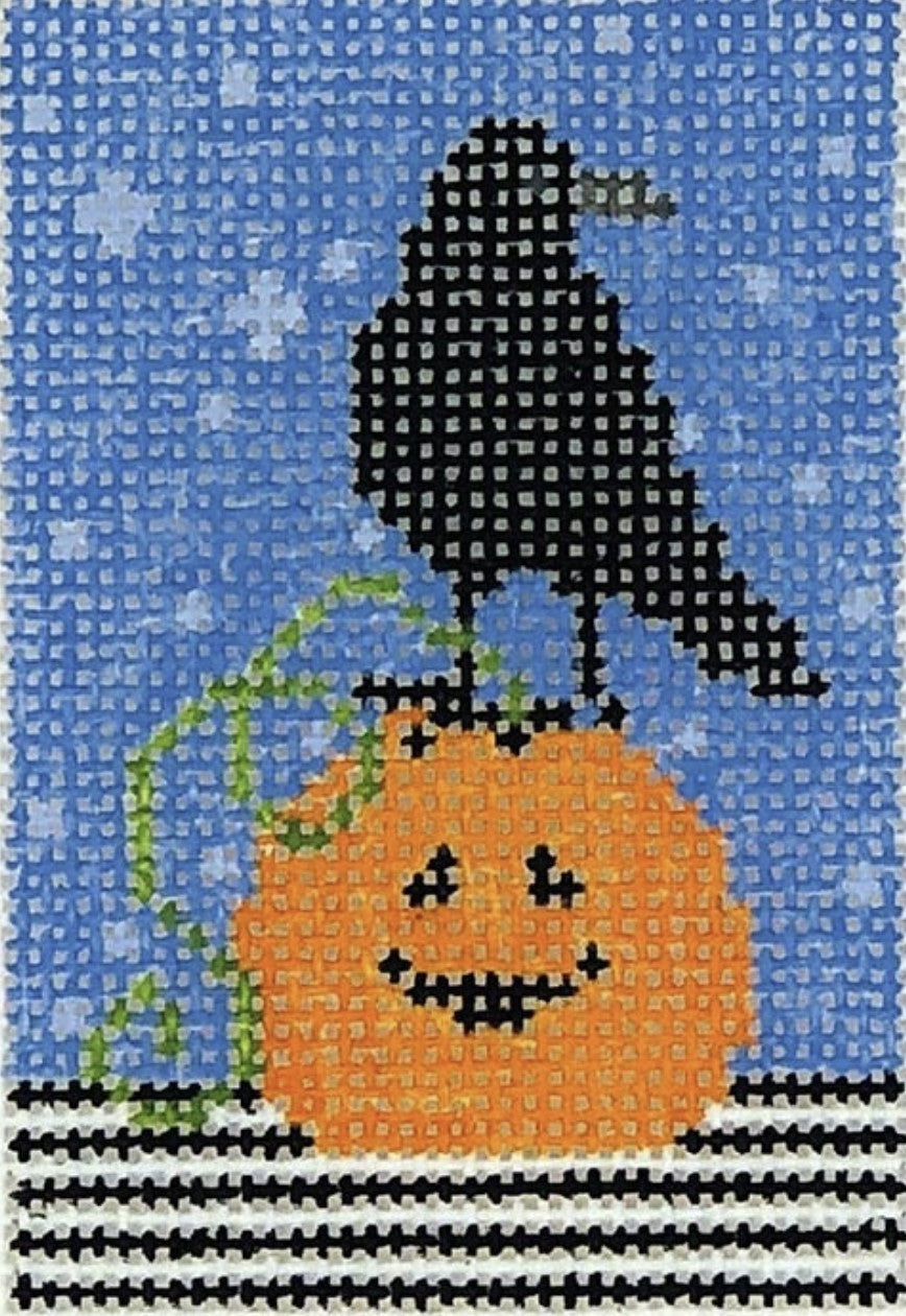 P-PDQ-023 - Crow on Jack O'Lantern