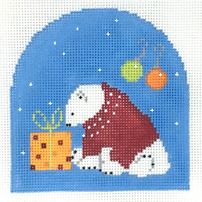 P-CL-PB-004 - Polar Bear Red Sweater