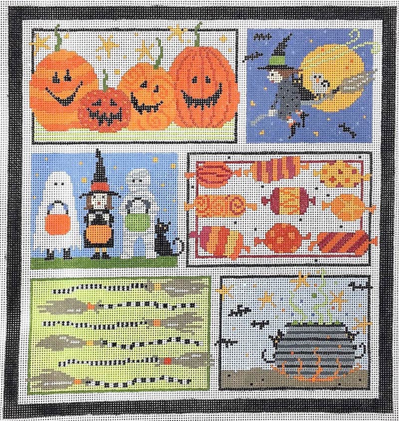 P-SI-005 - Halloween Six with Stitch Guide Available