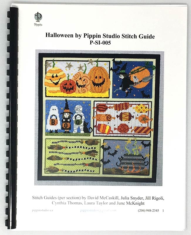 P-SI-005 - Halloween Six with Stitch Guide Available