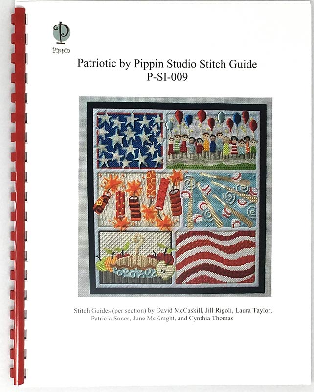 P-SI-009 - Patriotic Six with Stitch Guide Available