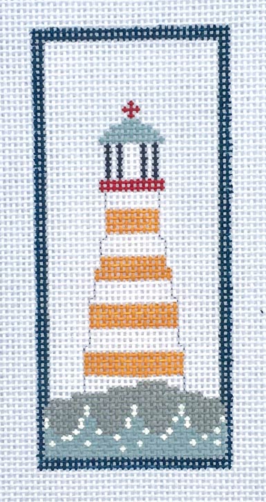 P-SM-032 - Gold Stripe Lighthouse