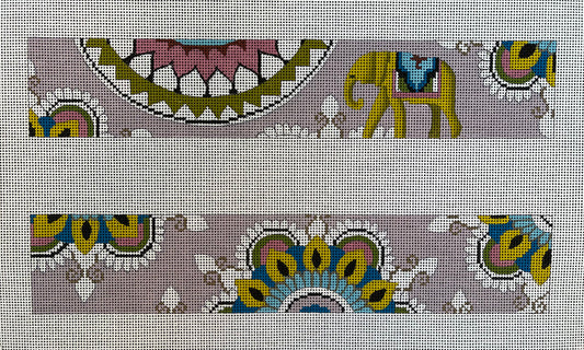 PB102 - Vintage Elephant with Pattern