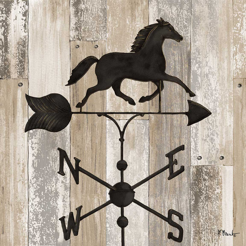 PB18544 - Wrought Iron Vane I