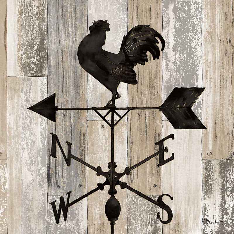 PB18545 - Wrought Iron Vane II