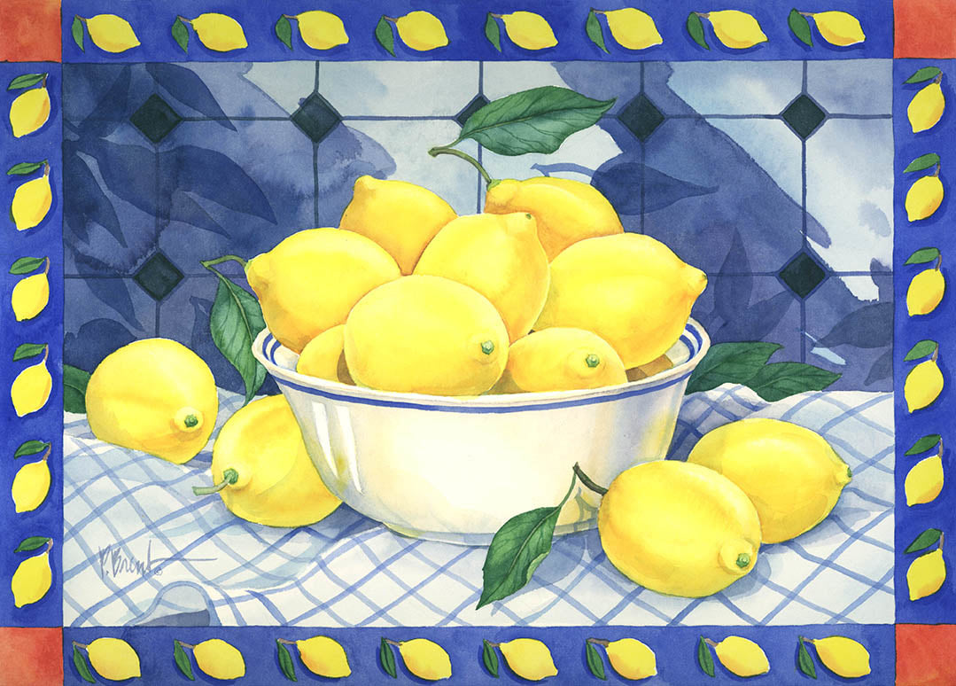 PB95123 - Bowl of Lemons