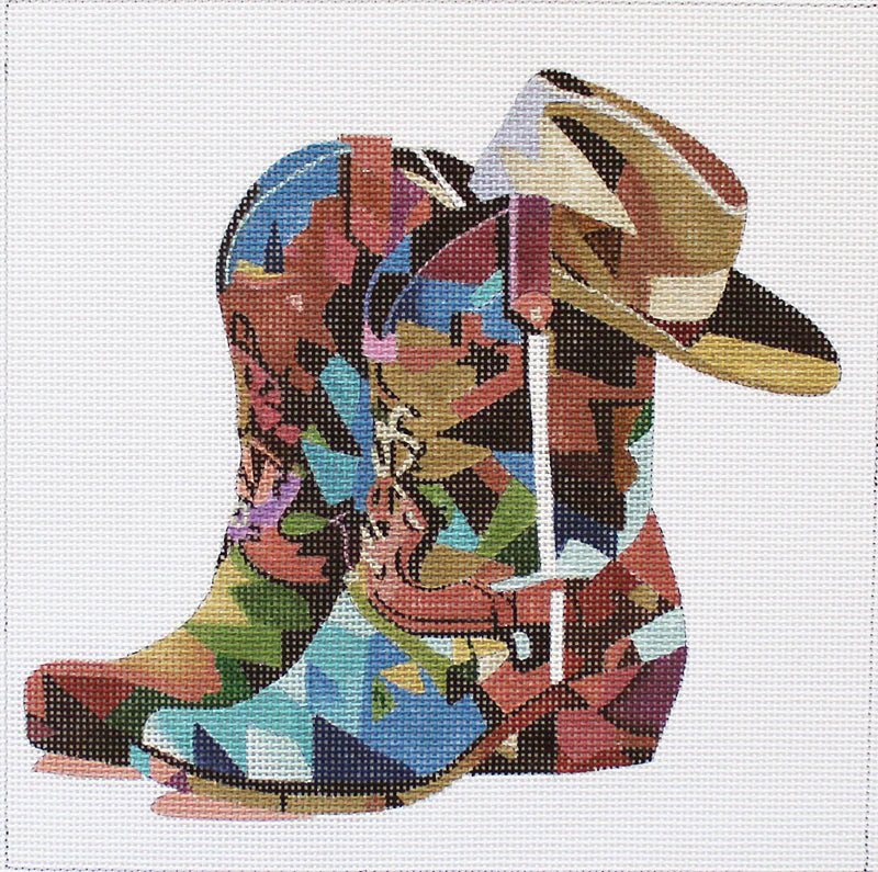 PDW424 - Cowboy Boots and Hat