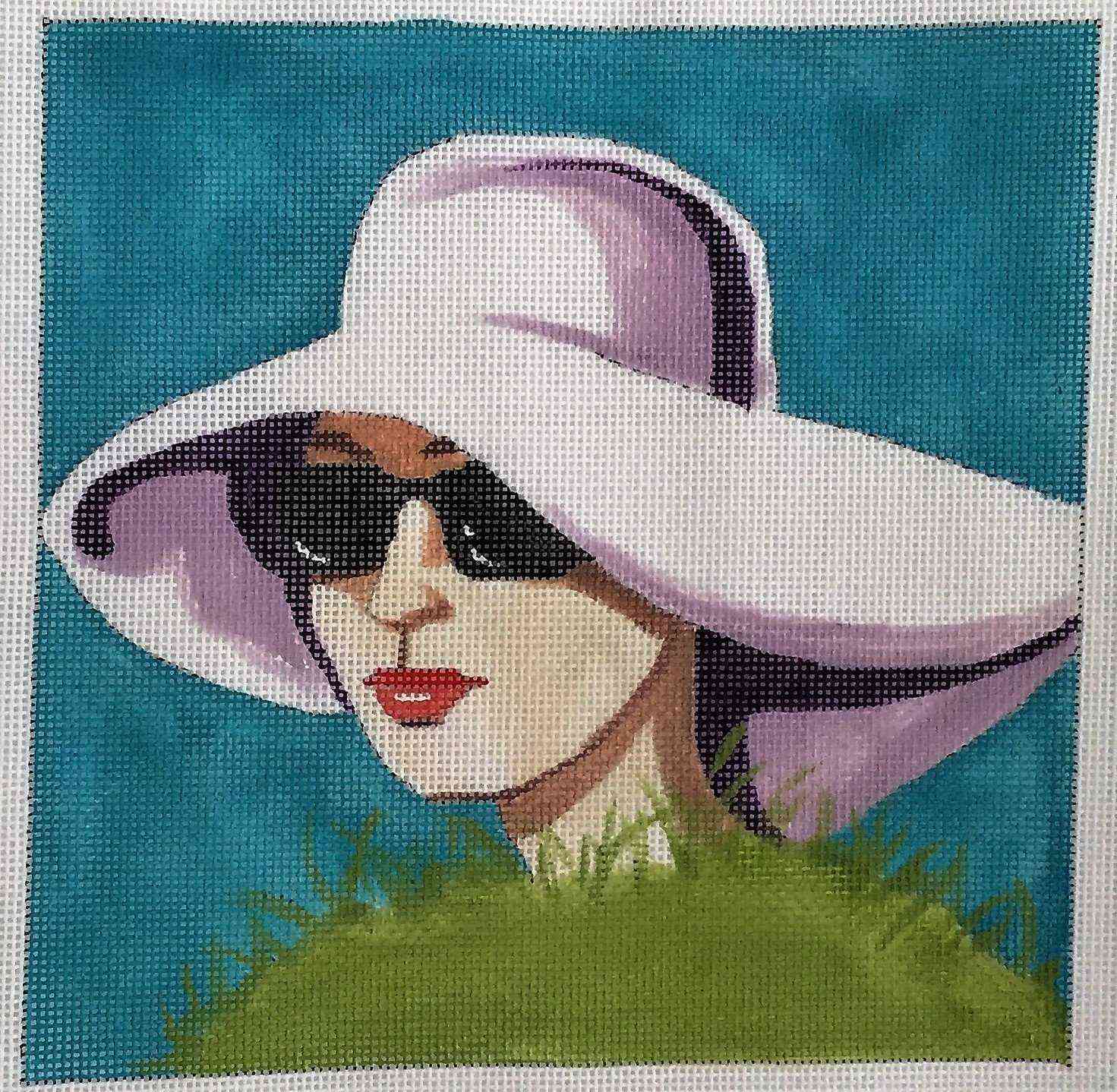 PE175 - Lady in White Hat