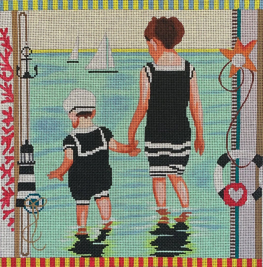 PE202 - Vintage Children Wading