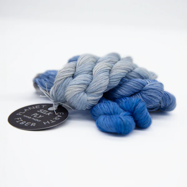 Variegated Planet Earth Ply Silk