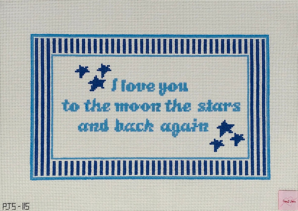 PJS-115 - Love You to the Moon and Back, Blue