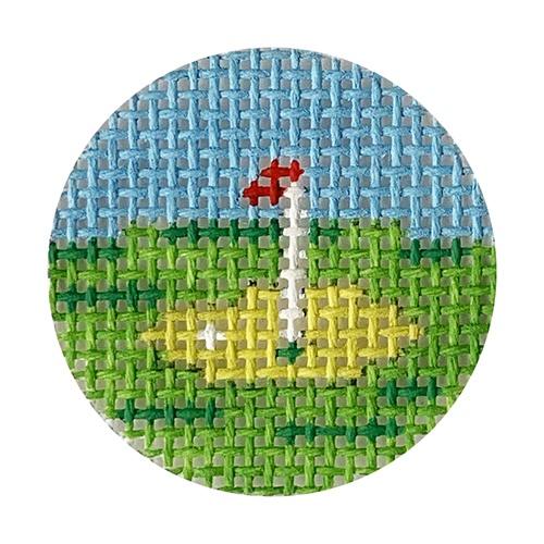 PKR-03 - Golf Putting Green Key Ring Insert