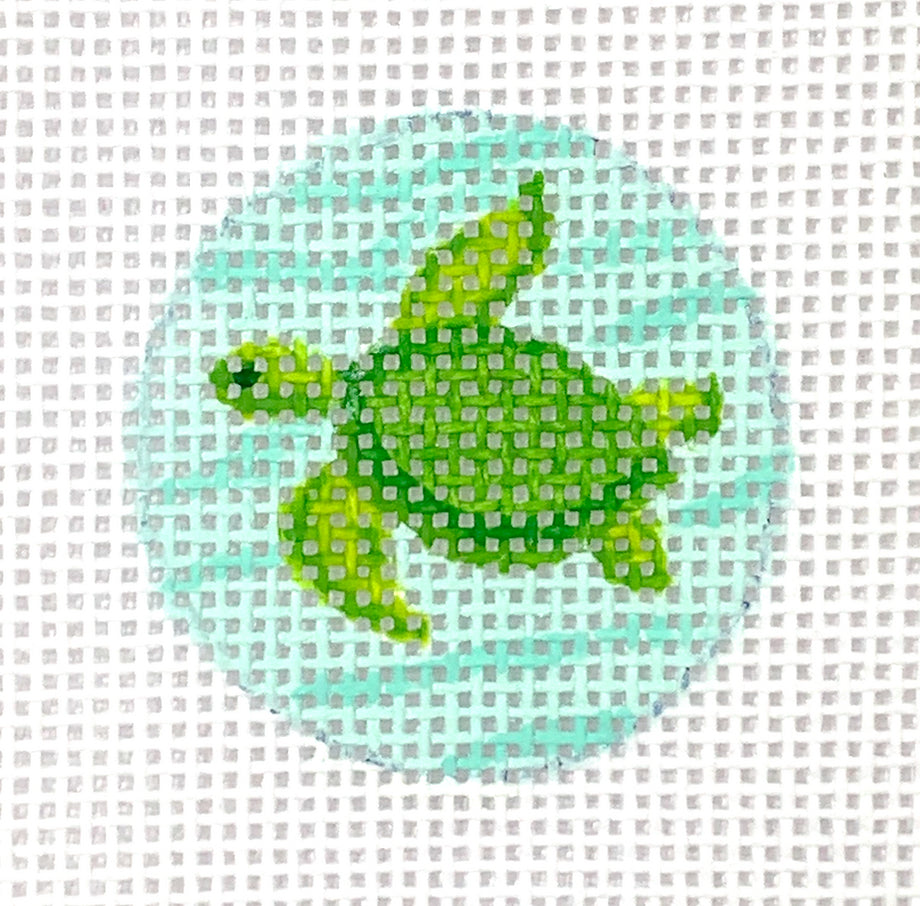 PKR-35 -  Sea Turtle on Caribbean Key Ring Insert