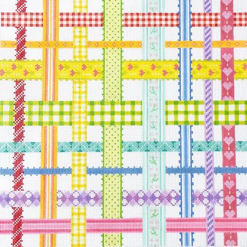 PL-02 - Woven Ribbons - Rainbow Multi Bright