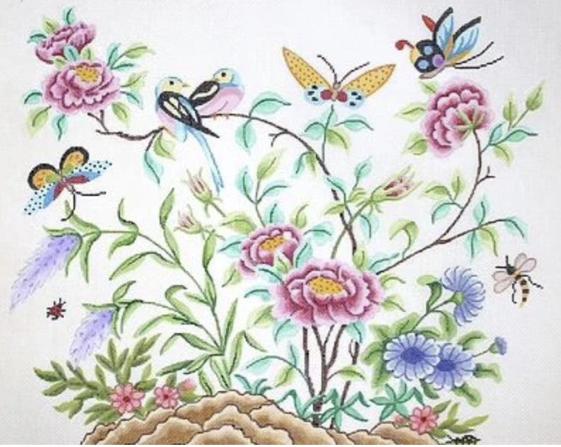 PL-119 - Chinese Birds, Butterflies and Peonies