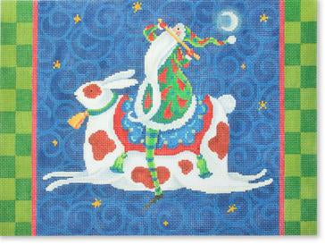 MN-PL17 - Santa Riding Rabbit