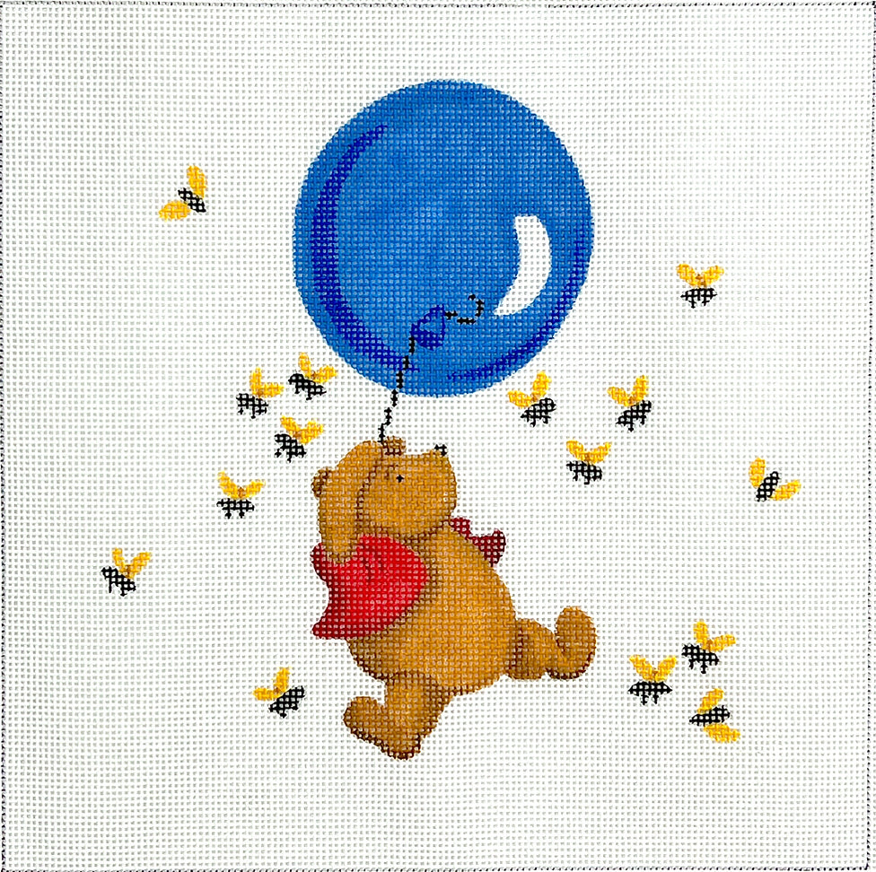 PL-582 - Winnie the Pooh with Balloon and Bees