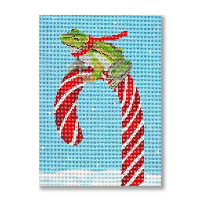 SC-PL04 - Frog and Candy Cane