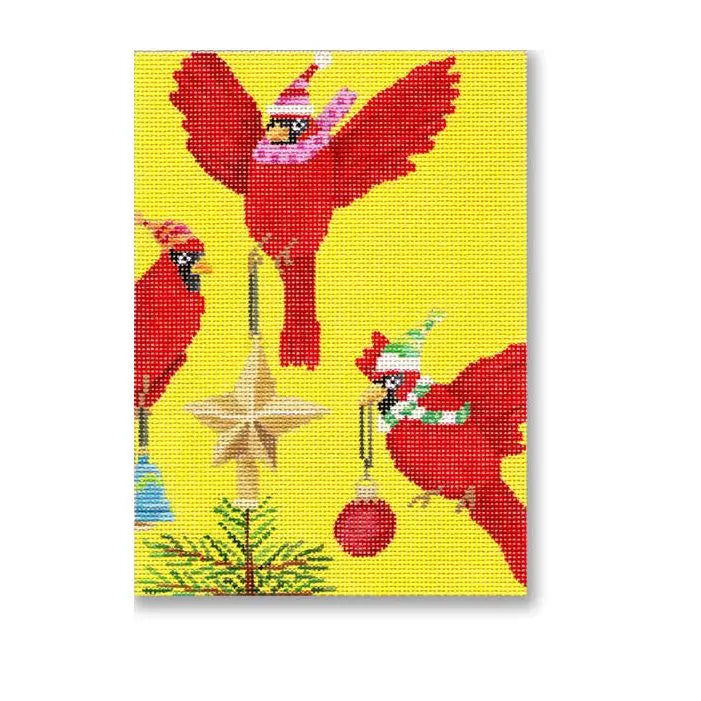 SC-PL16 - Cardinals Decorating Tree