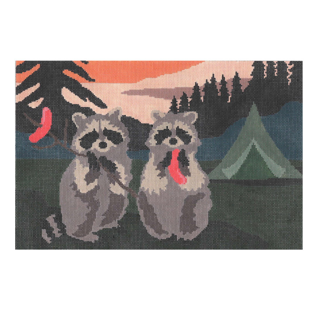 LRE-PL34 - Camping Racoons