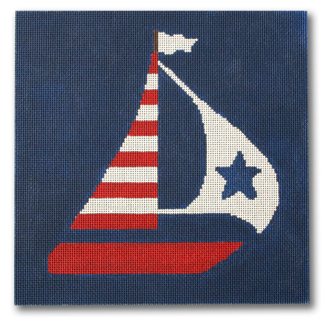 LM-PL53 - US Flag Boat