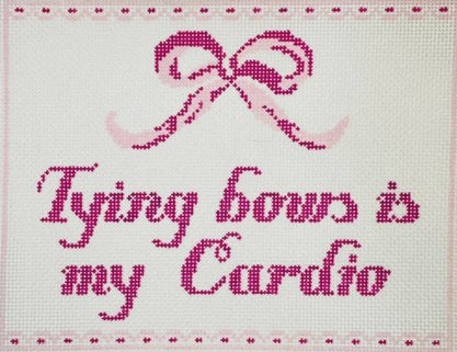 PM02 - Tying Bows is my Cardio Pink