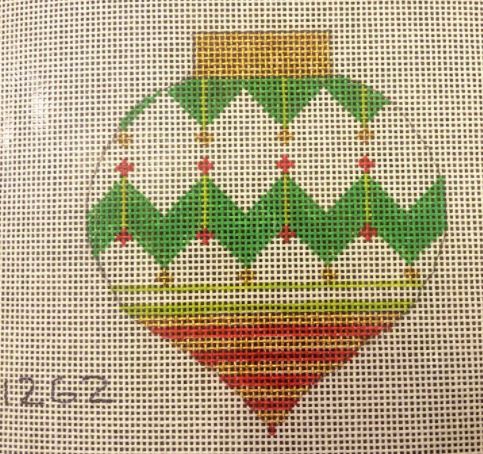 PM1262 - Ornament with Red and Green
