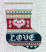 PP199AE - Mini-Sock: Love