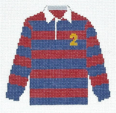 PS-43 - Red and Blue Rugby