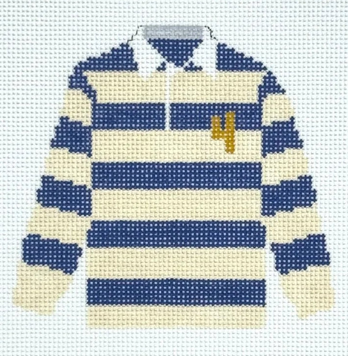 PS-45 - Blue and Cream Rugby