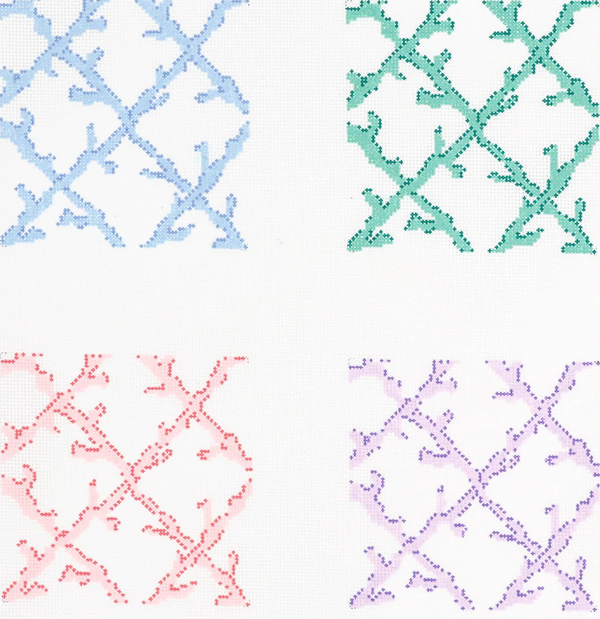 PS-76 - Coral Lattice Coaster Set