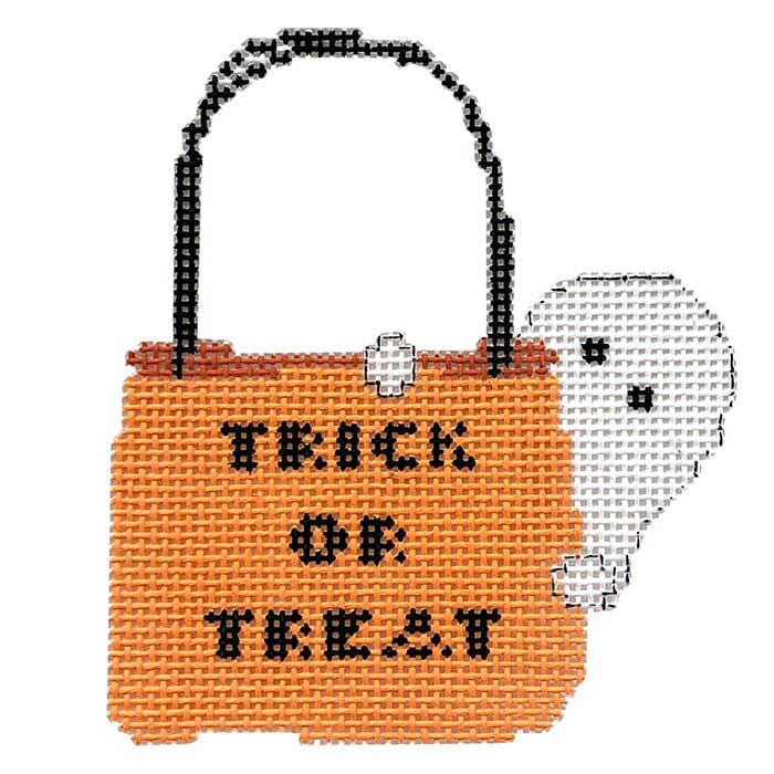 PT197 - Halloween: Trick or Treat Bag with Ghost