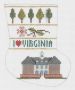 PT357VA- Mini-Sock: I Love Virginia