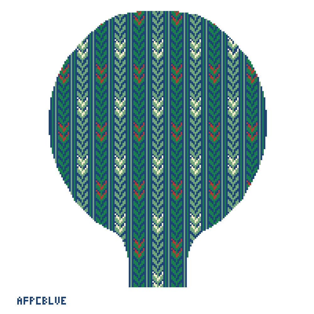 AFPCBLUE - Paddle Tennis Cover Blue Vine