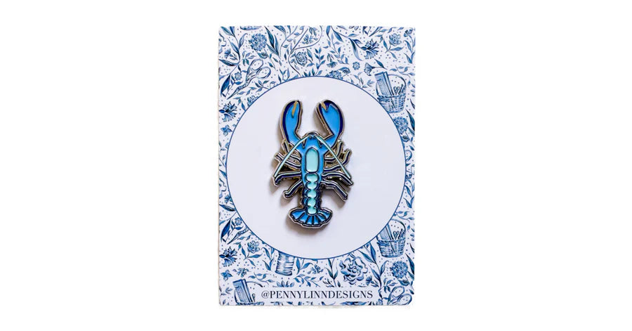 Blue Lobster Needle Minder