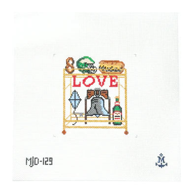 MJD-129 - Philadelphia Bar Cart