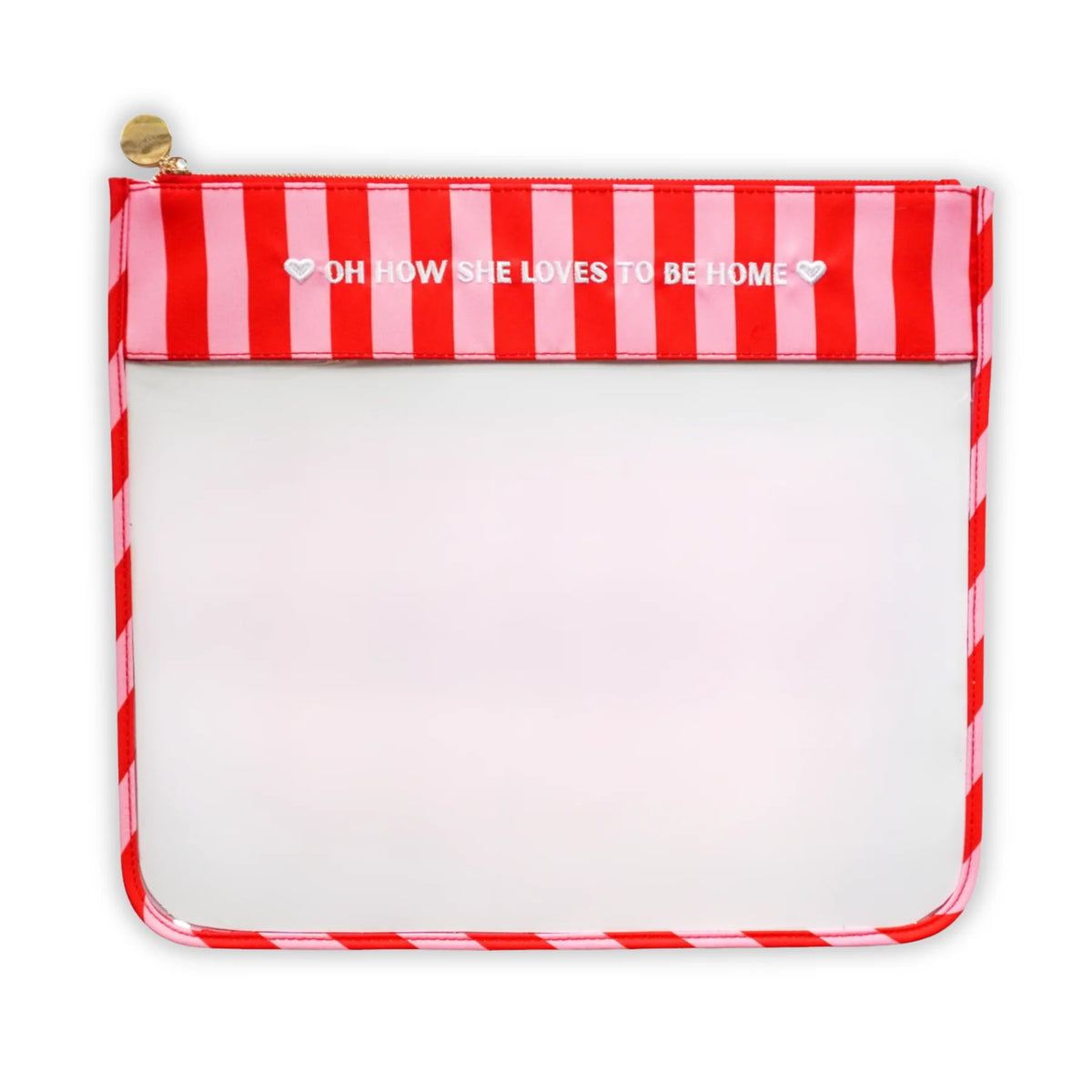 Oh How She Loves to Be Home Project Bag - Large