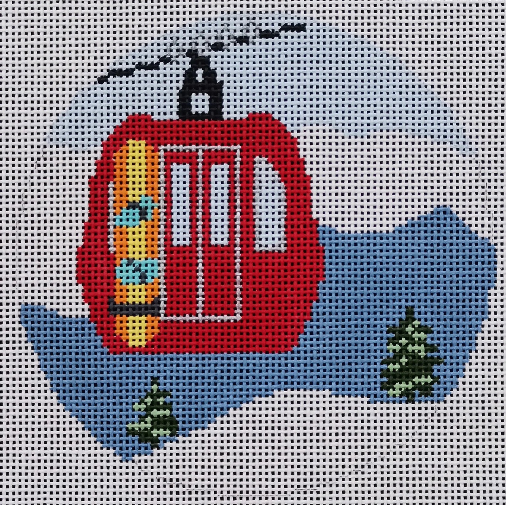 R29 - Gondola with Snowboard
