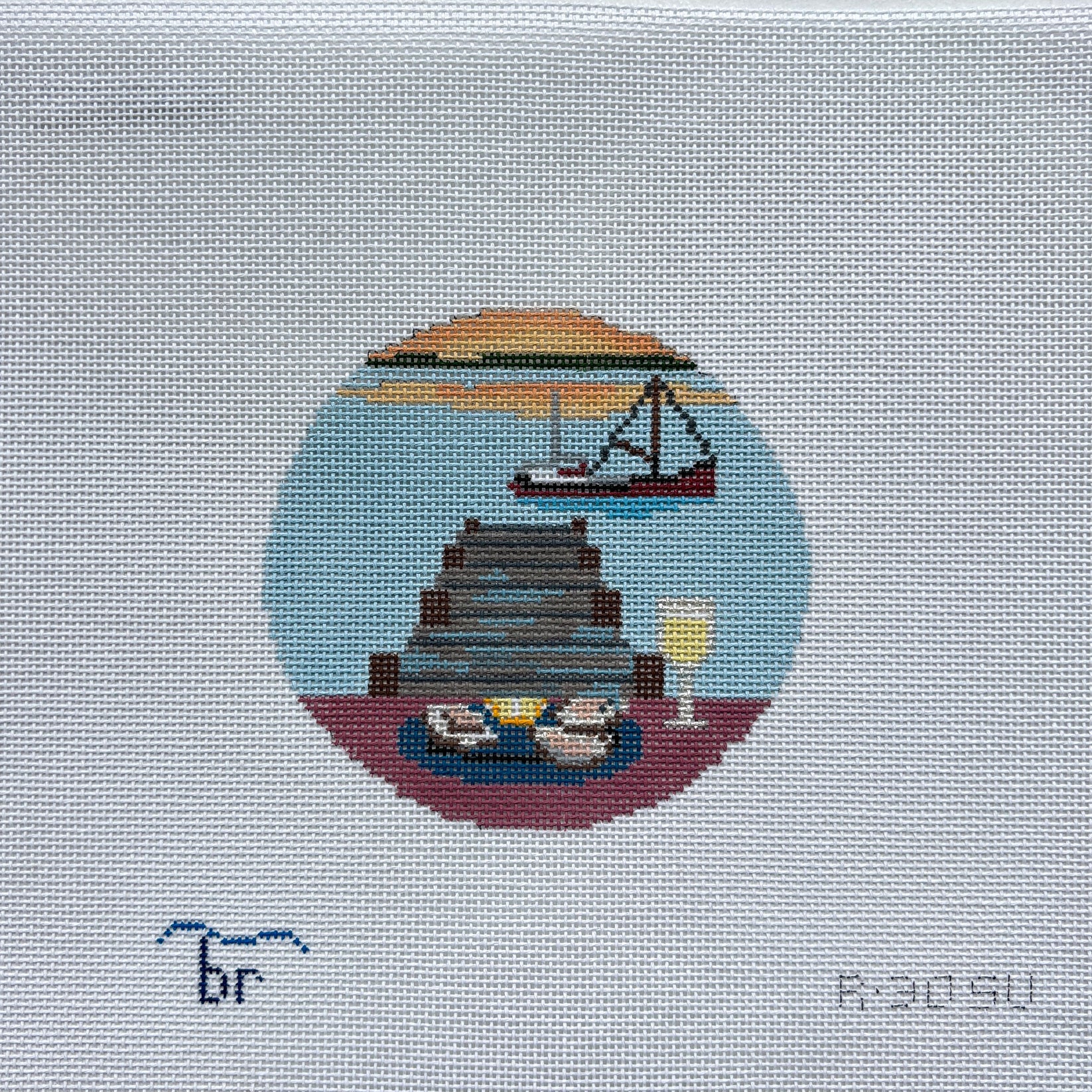 R30-SU - Four Seasons: Summer - Oysters on the Pier