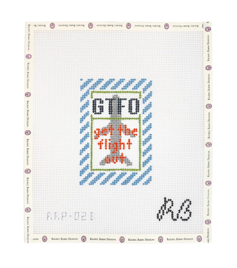 RB -  Get the Flight Out Blue Border Insert Medium