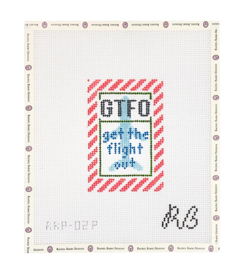 RB -  Get the Flight Out Pink Border Insert Medium