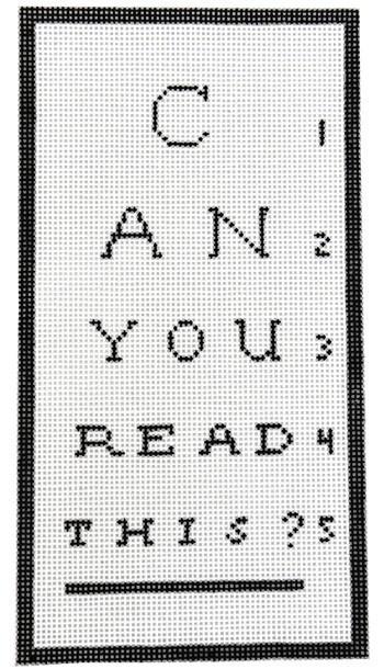 RD 040 - Eye Chart Case