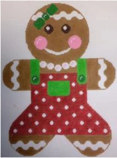 RD 046 - Giant Gingerbread Girl Red