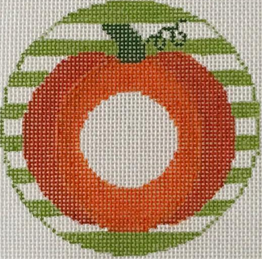 RD 090 - Pumpkin Monogram Round